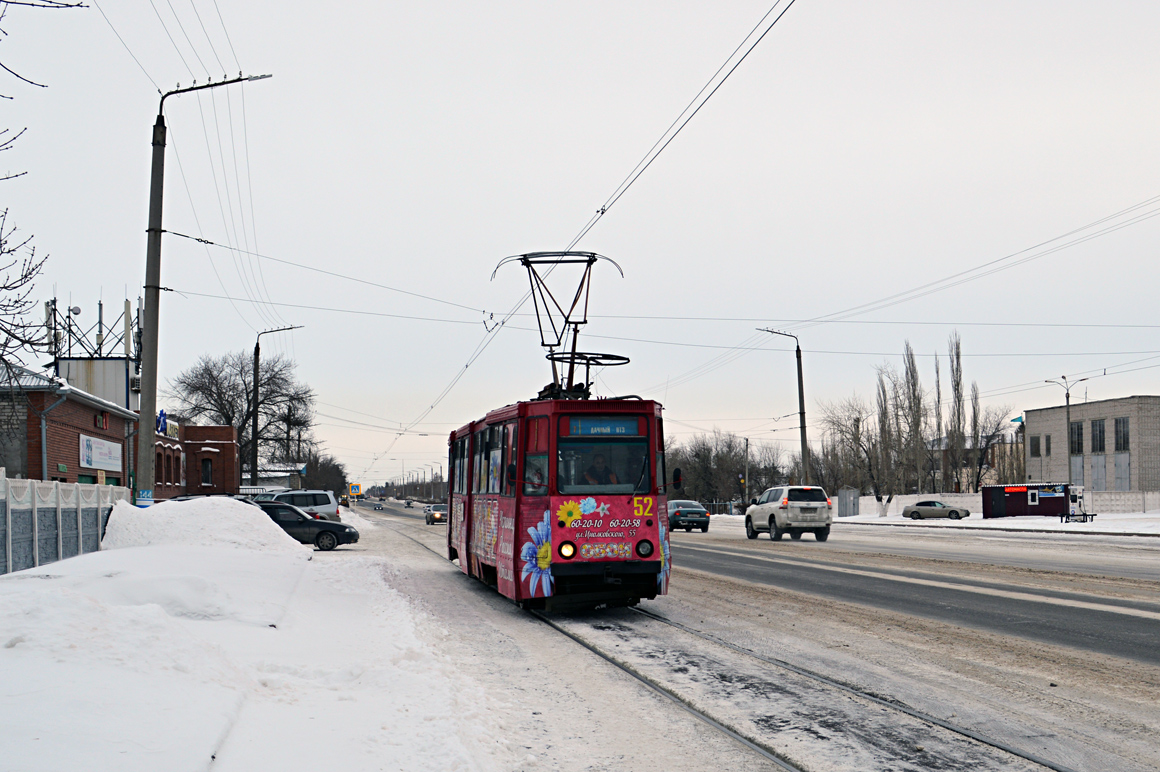 Павлодар, 71-605 (КТМ-5М3) № 52 Павлодар, 71-605 (КТМ-5М3) № 52