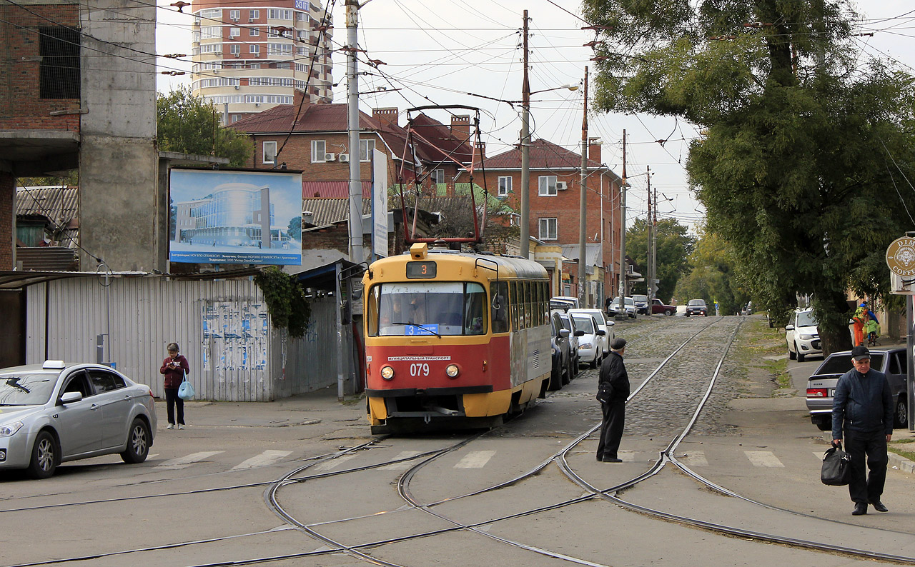 Краснодар, Tatra T3SU № 079