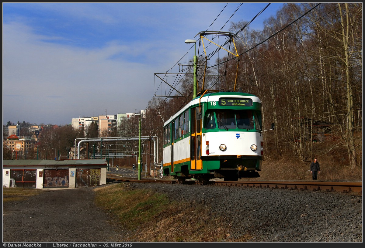 Либерец ― Яблонец-над-Нисой, Tatra T2R № 18