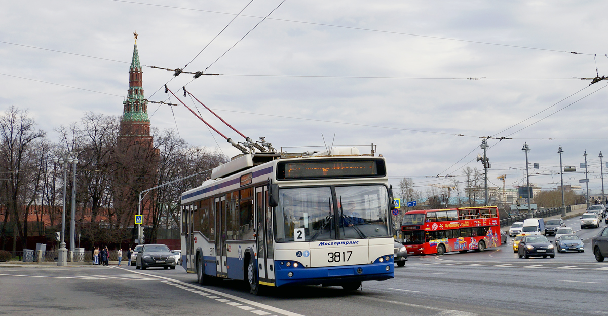 Москва, СВАРЗ-МАЗ-6235.00 № 3817