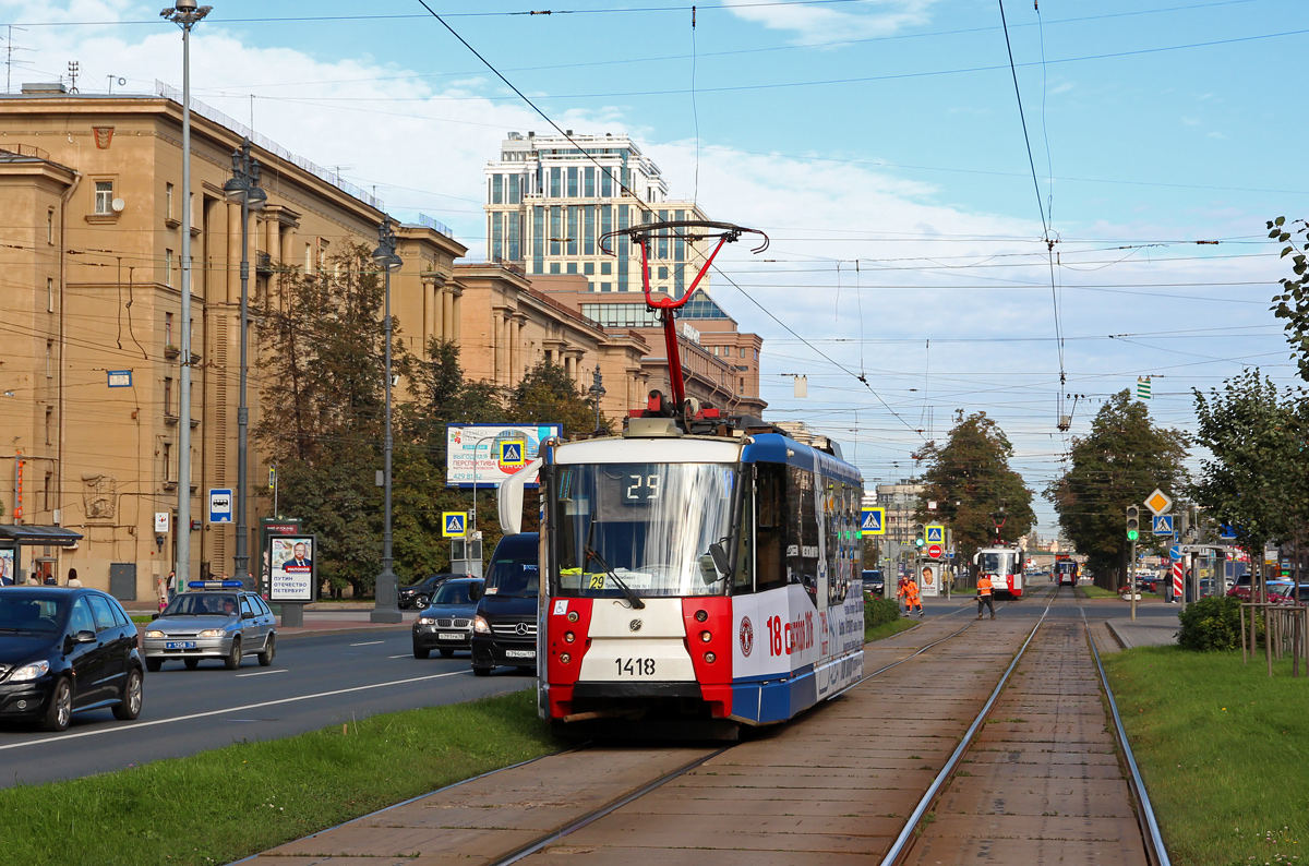 Санкт-Петербург, 71-153 (ЛМ-2008) № 1418 Санкт-Петербург, 71-153 (ЛМ-2008) № 1418