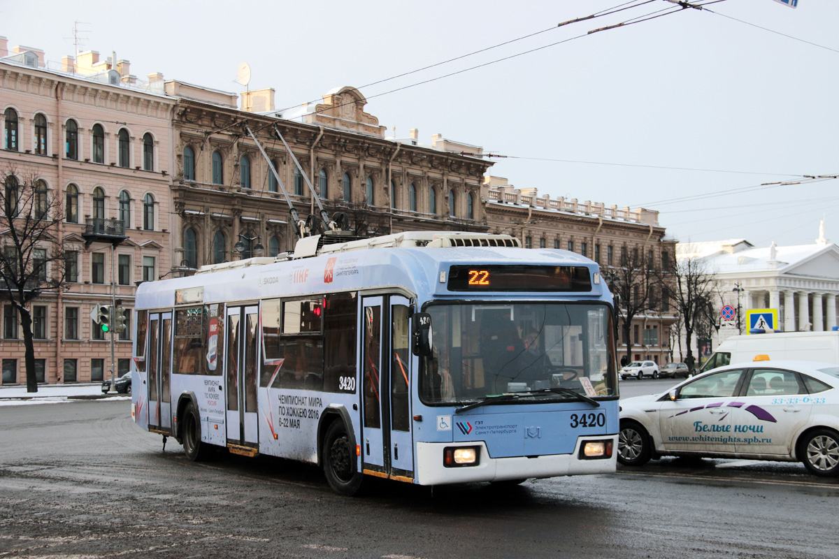 Санкт-Петербург, БКМ 321 № 3420