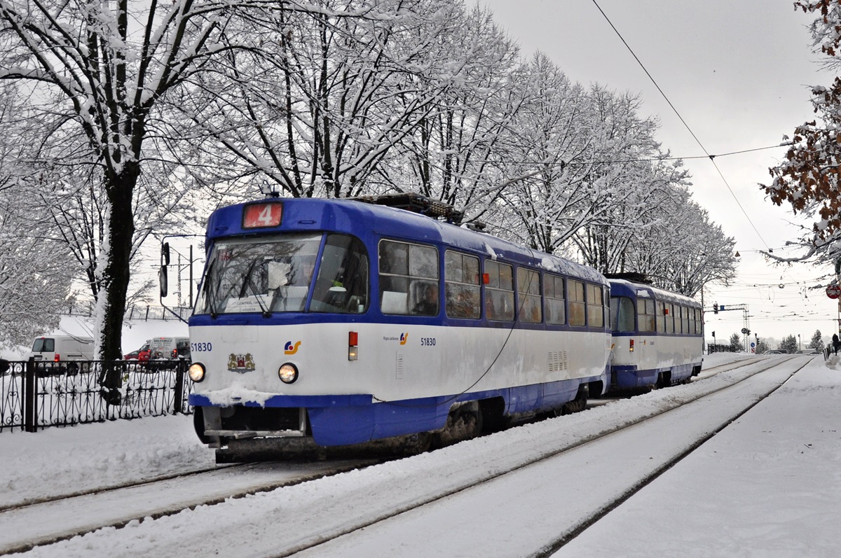 Рига, Tatra T3A № 51830