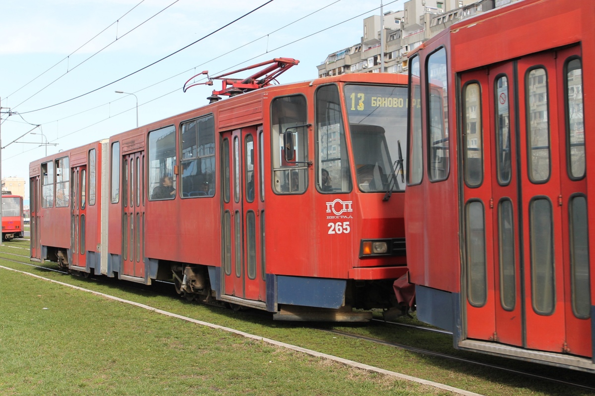 Белград, Tatra KT4YU-M № 265