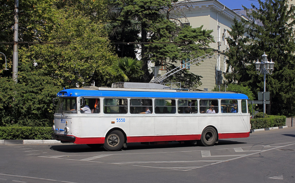 Крымский троллейбус, Škoda 9Tr21 № 5550