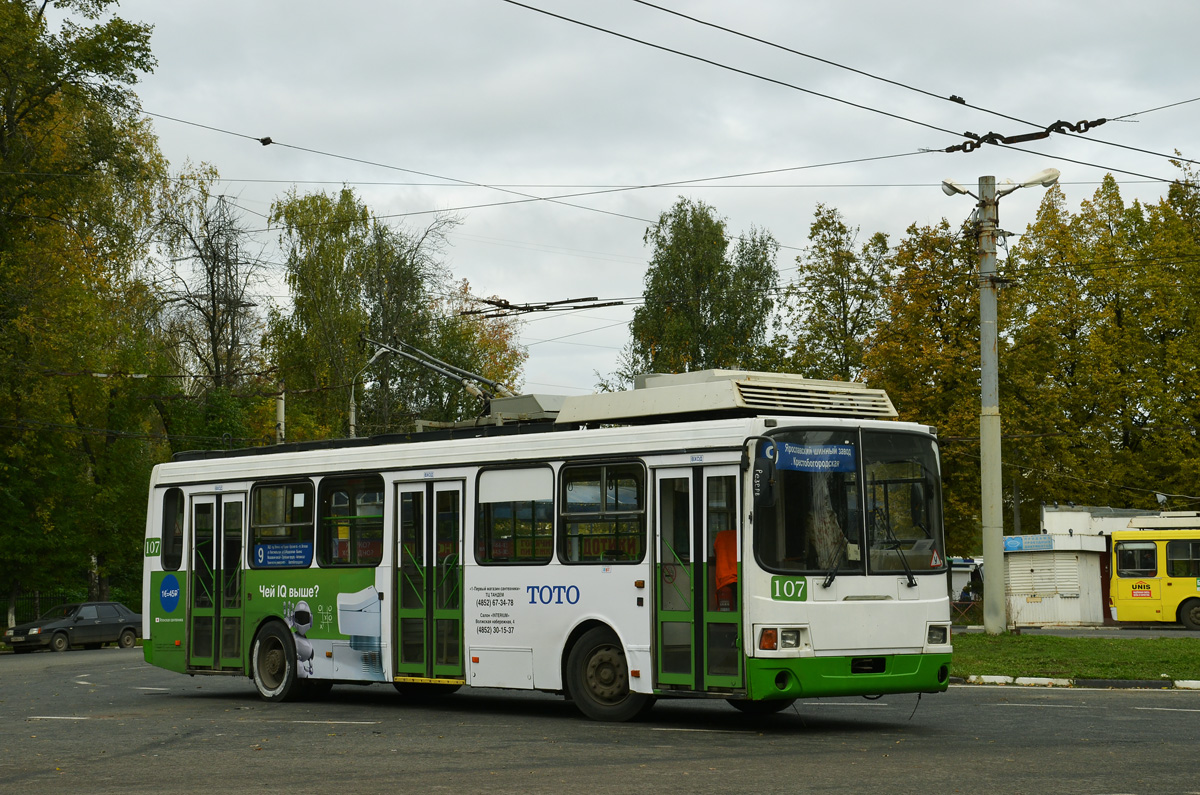 Ярославль, ЛиАЗ-5280 (ВЗТМ) № 107
