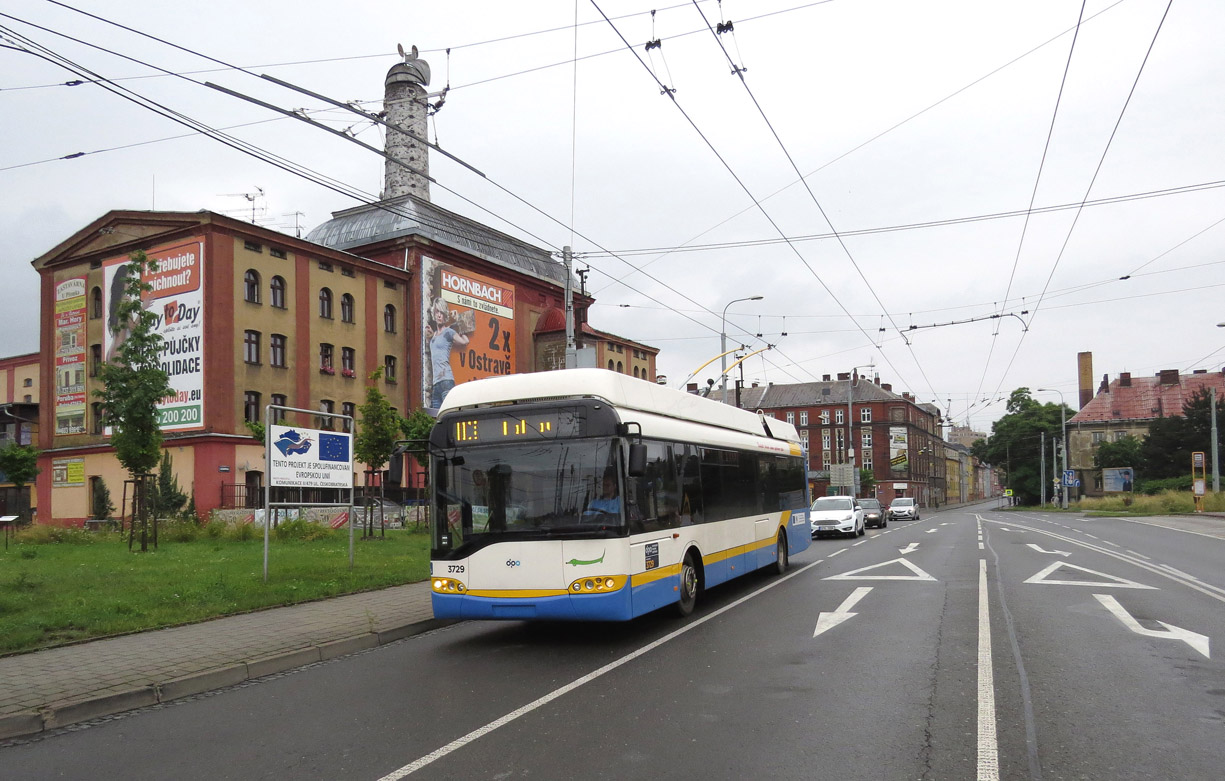 Острава, Solaris Trollino II 12 AC № 3729