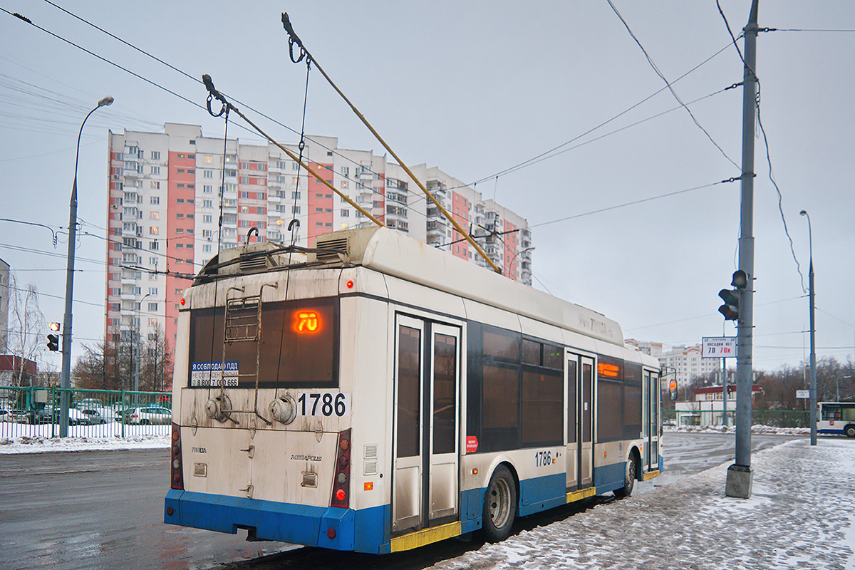 Москва, Тролза-5265.00 «Мегаполис» № 1786