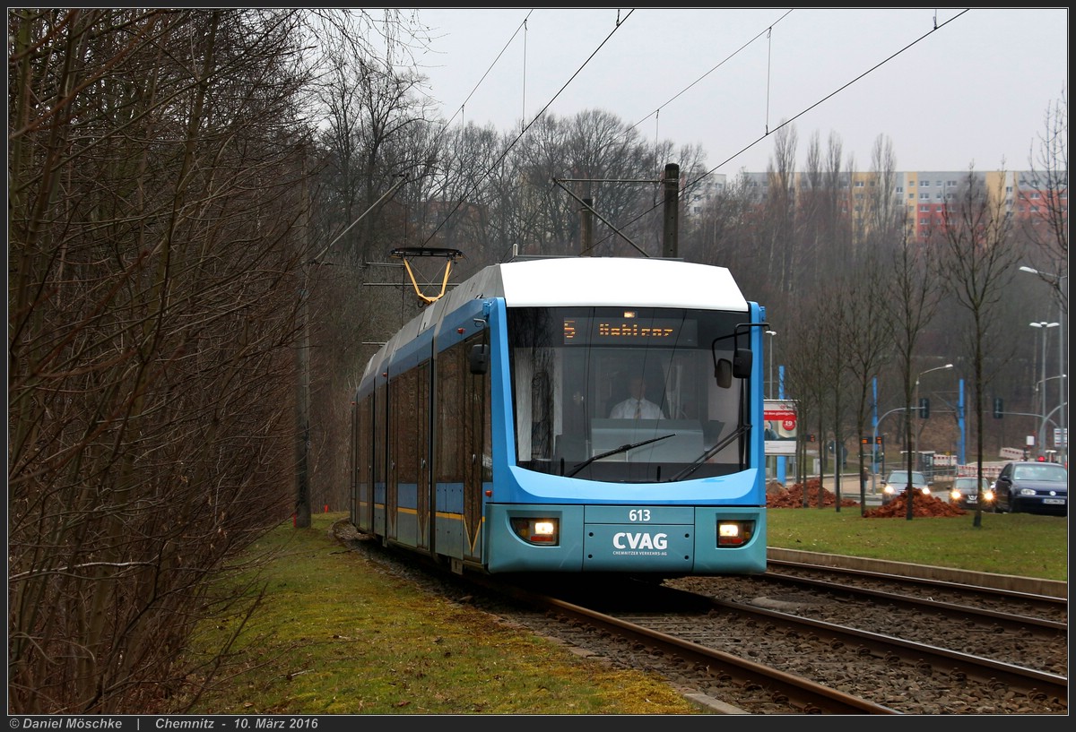 Chemnitz, Bombardier 6NGT-LDE Nr 613