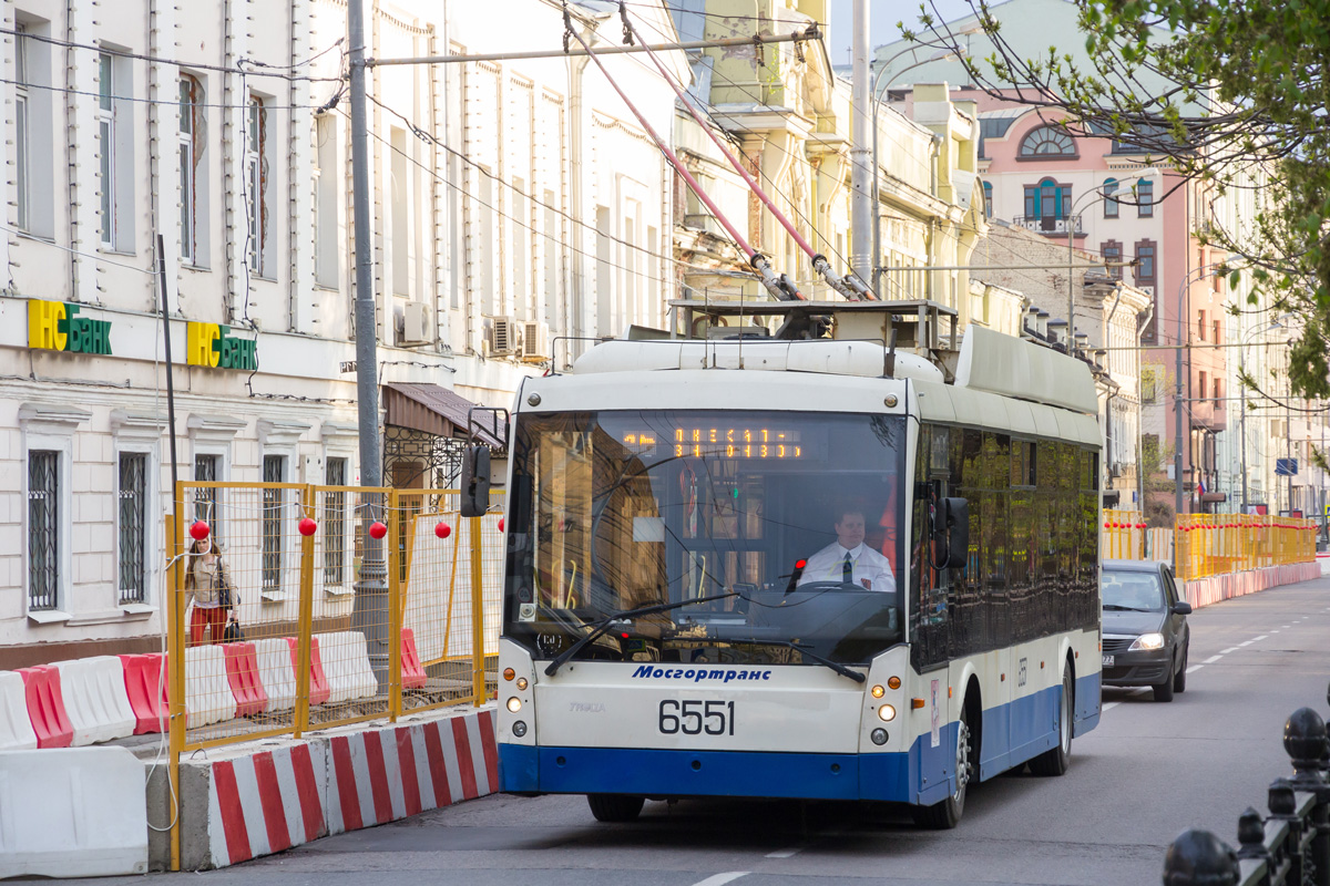 Москва, Тролза-5265.00 «Мегаполис» № 6551