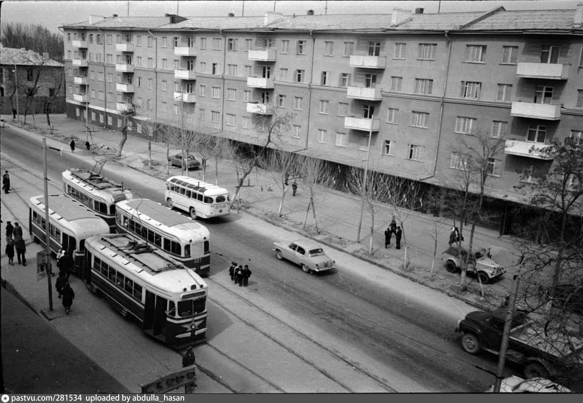 Самарканд, КТМ-1 № 06; Самарканд — Старые фотографии — трамвай