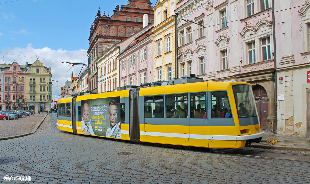 Пльзень, Škoda 03T3 Astra № 305