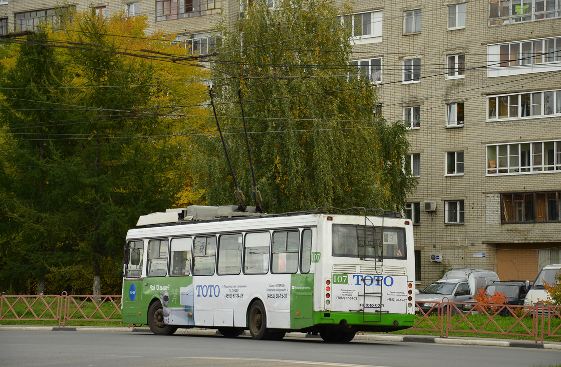 Ярославль, ЛиАЗ-5280 (ВЗТМ) № 107