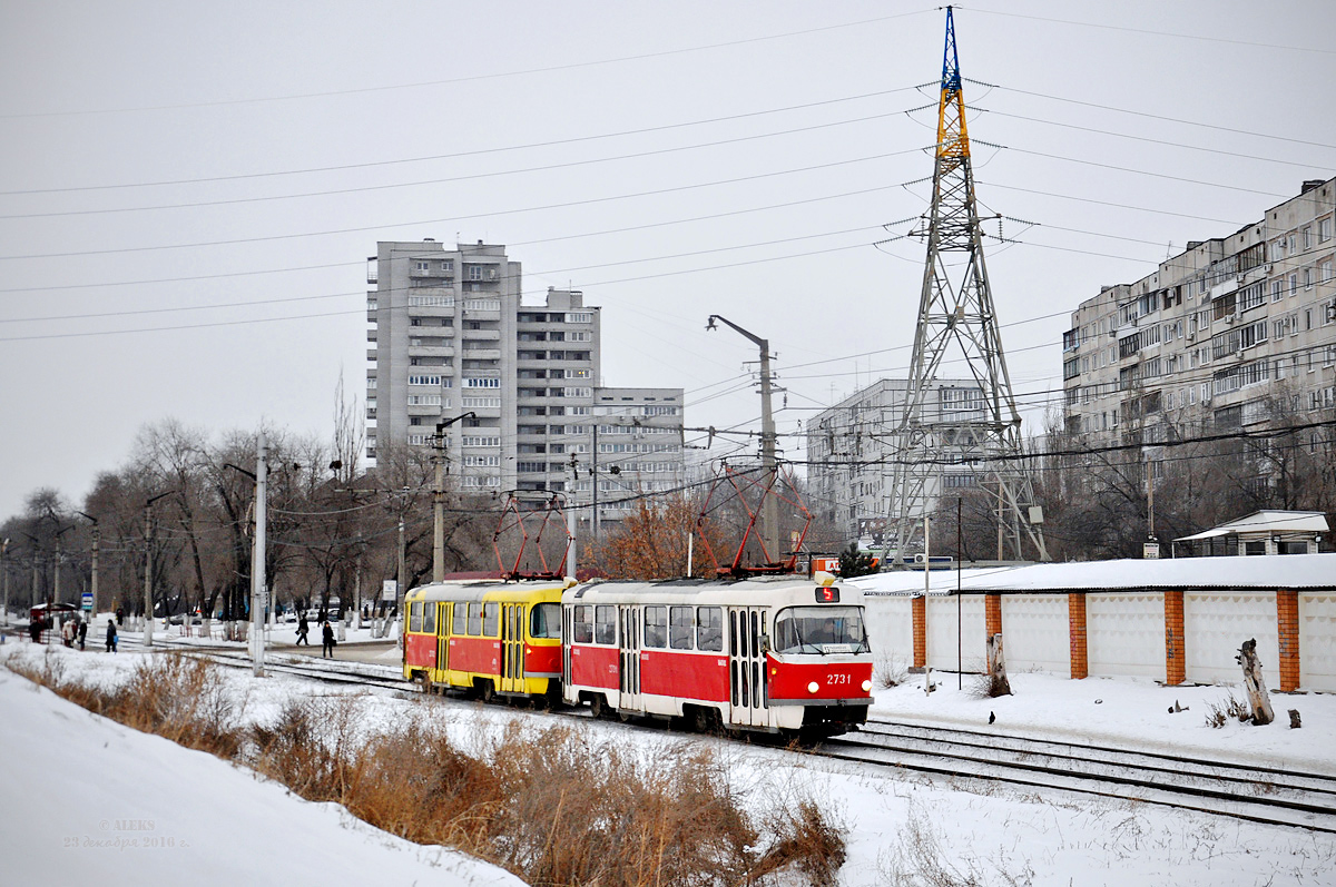 Волгоград, Tatra T3SU № 2731; Волгоград, Tatra T3SU № 2732