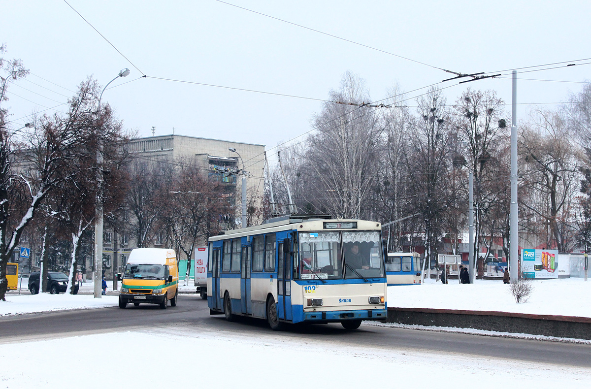 Ровно, Škoda 14Tr89/6 № 102