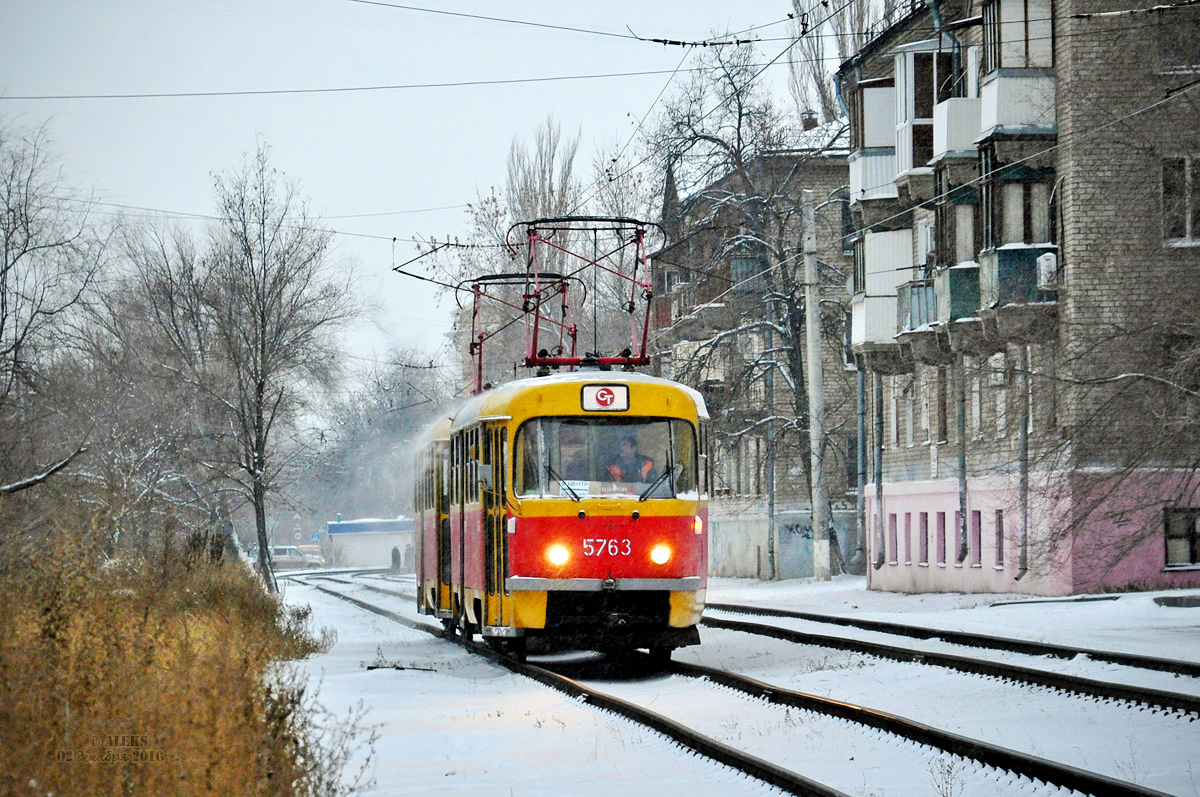Волгоград, Tatra T3SU № 5763
