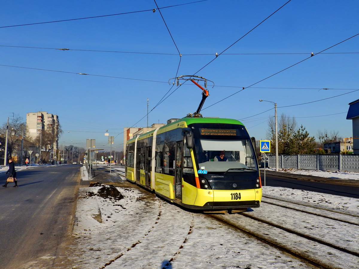 Львов, Electron T3L44 № 1184