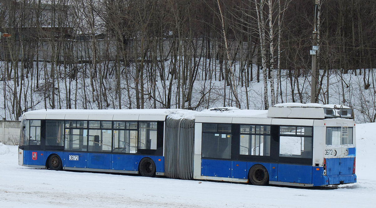 Москва, Тролза-6206.00 «Мегаполис» № 3672
