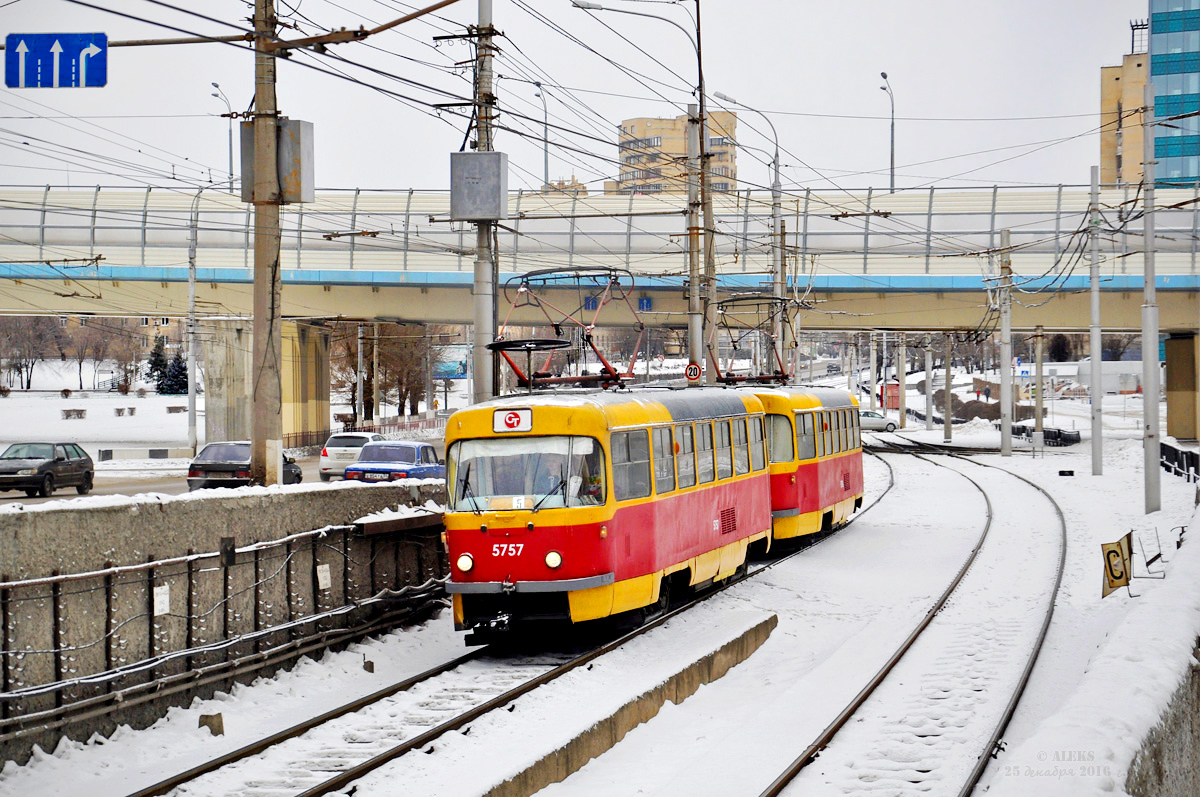Volgográd, Tatra T3SU — 5757; Volgográd, Tatra T3SU — 5758