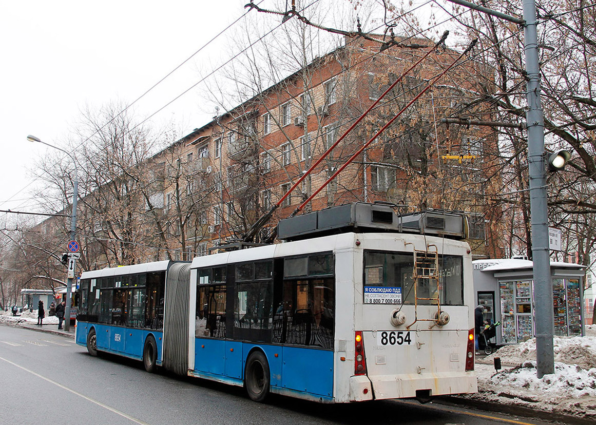 Maskva, Trolza-6206.00 “Megapolis” nr. 8654