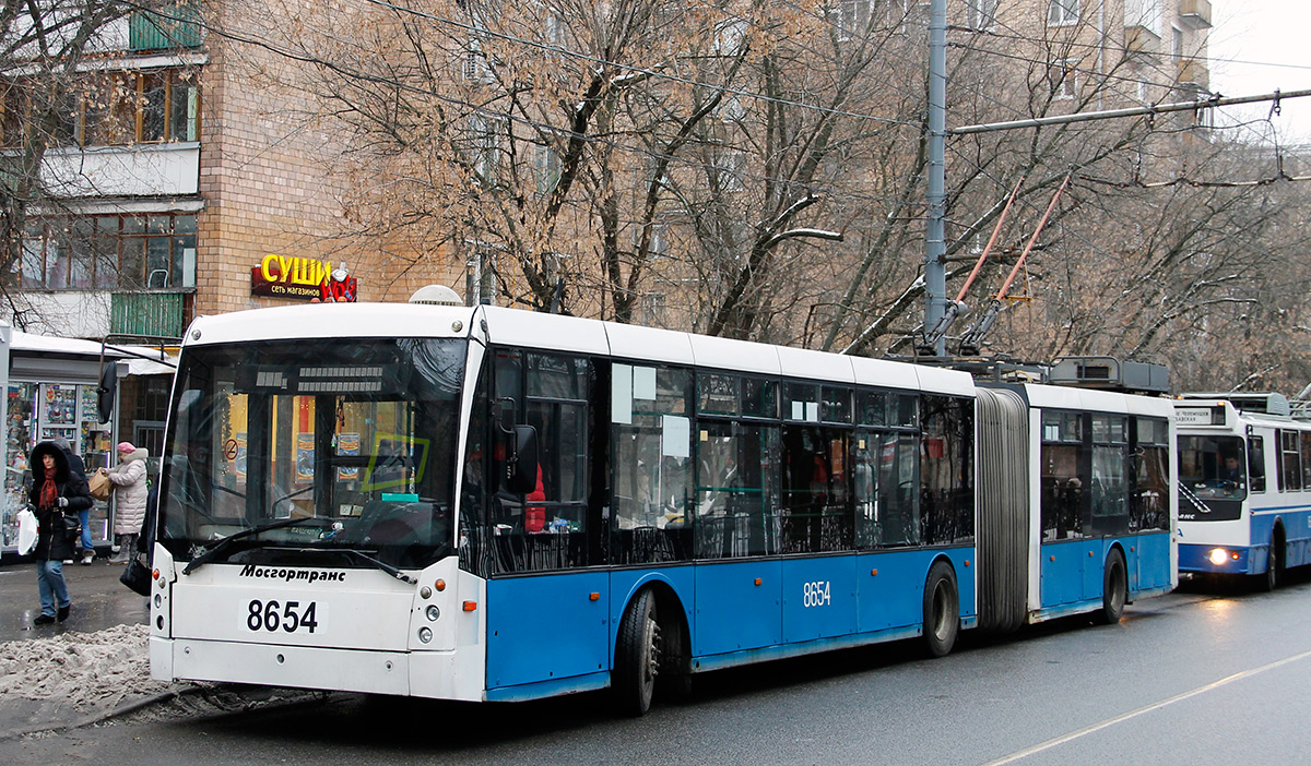 Москва, Тролза-6206.00 «Мегаполис» № 8654