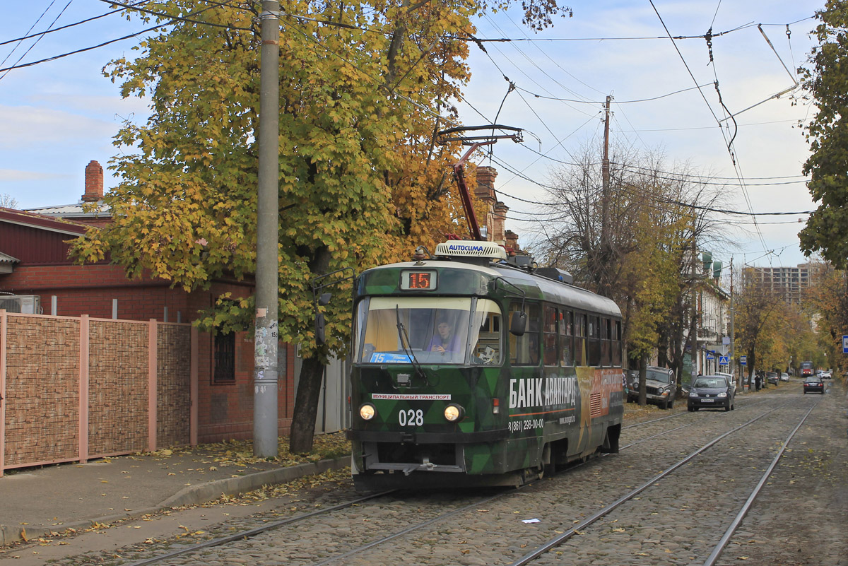 Краснодар, Tatra T3SU КВР ТМЗ № 028