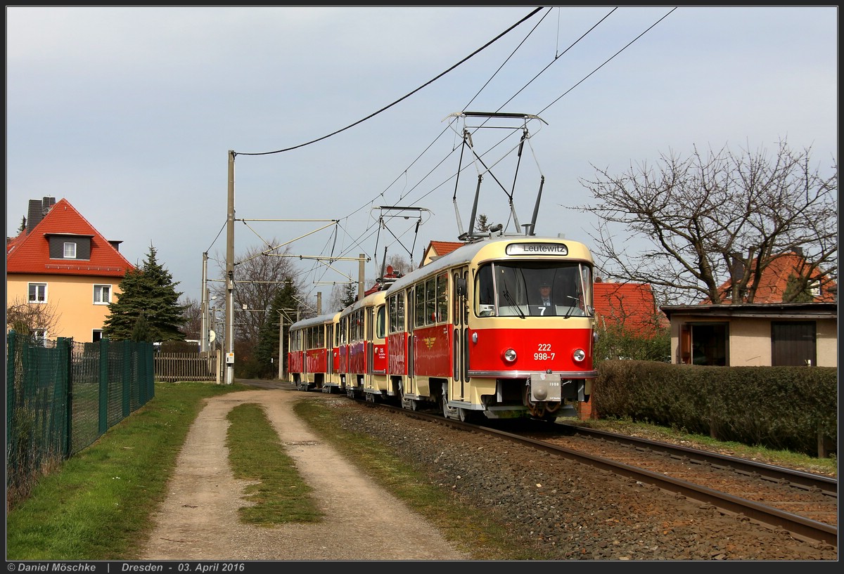 Dresden, Tatra T4D № 222 998 (201 315)