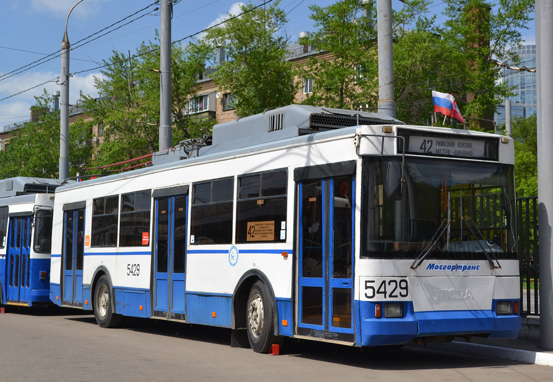 Москва, Тролза-5275.05 «Оптима» (КР МТрЗ) № 5429
