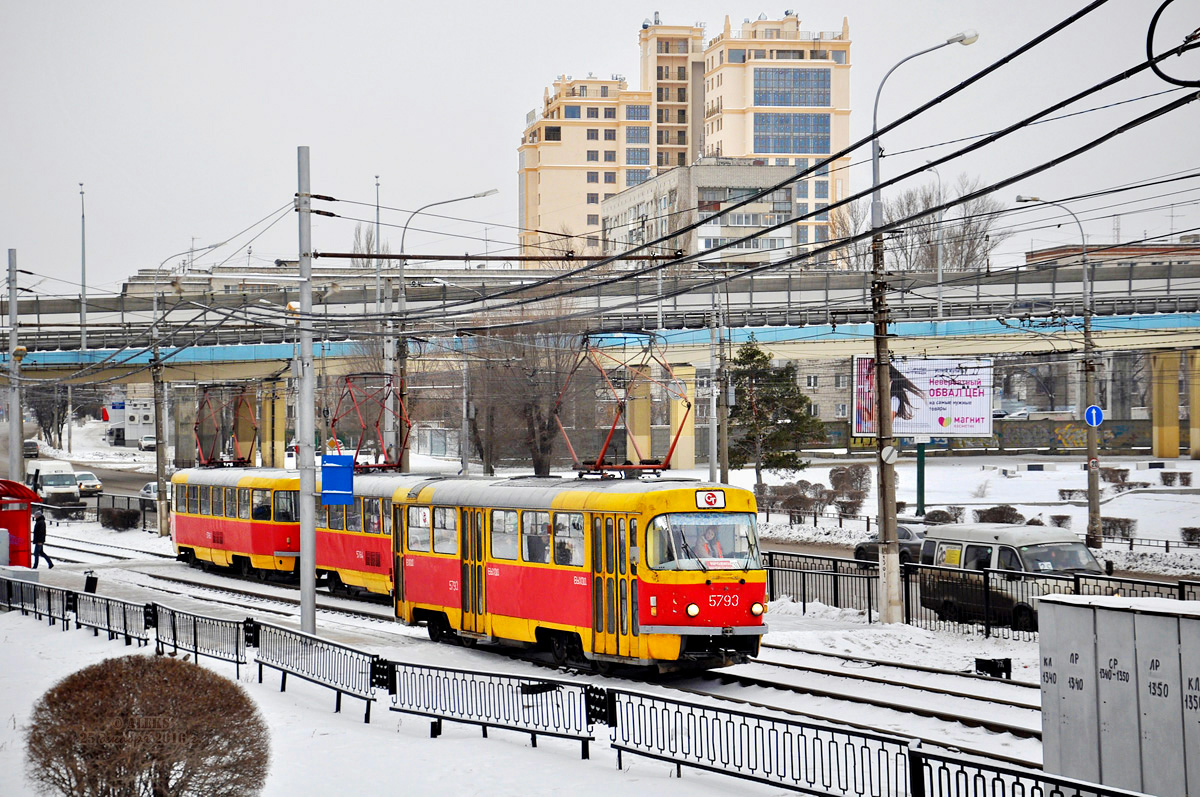 Волгоград, Tatra T3SU № 5793