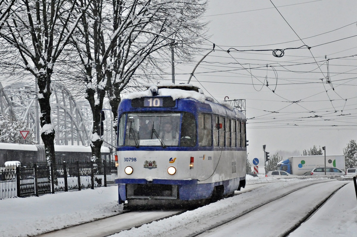 Рига, Tatra T3A № 30798