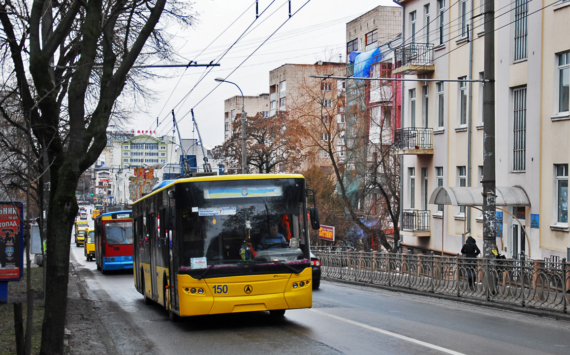 Ровно, ЛАЗ E183D1 № 150