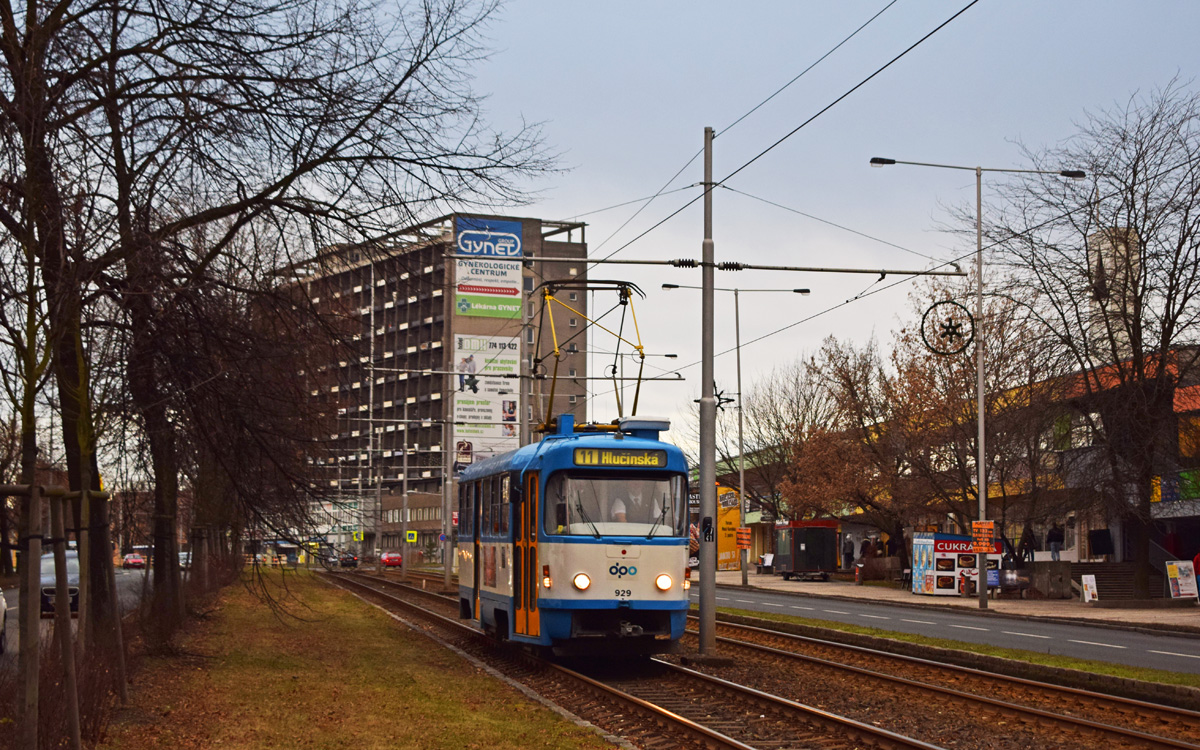 Острава, Tatra T3SUCS № 929