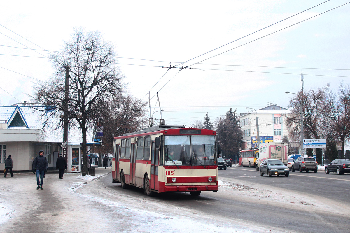 Ровно, Škoda 14Tr89/6 № 105