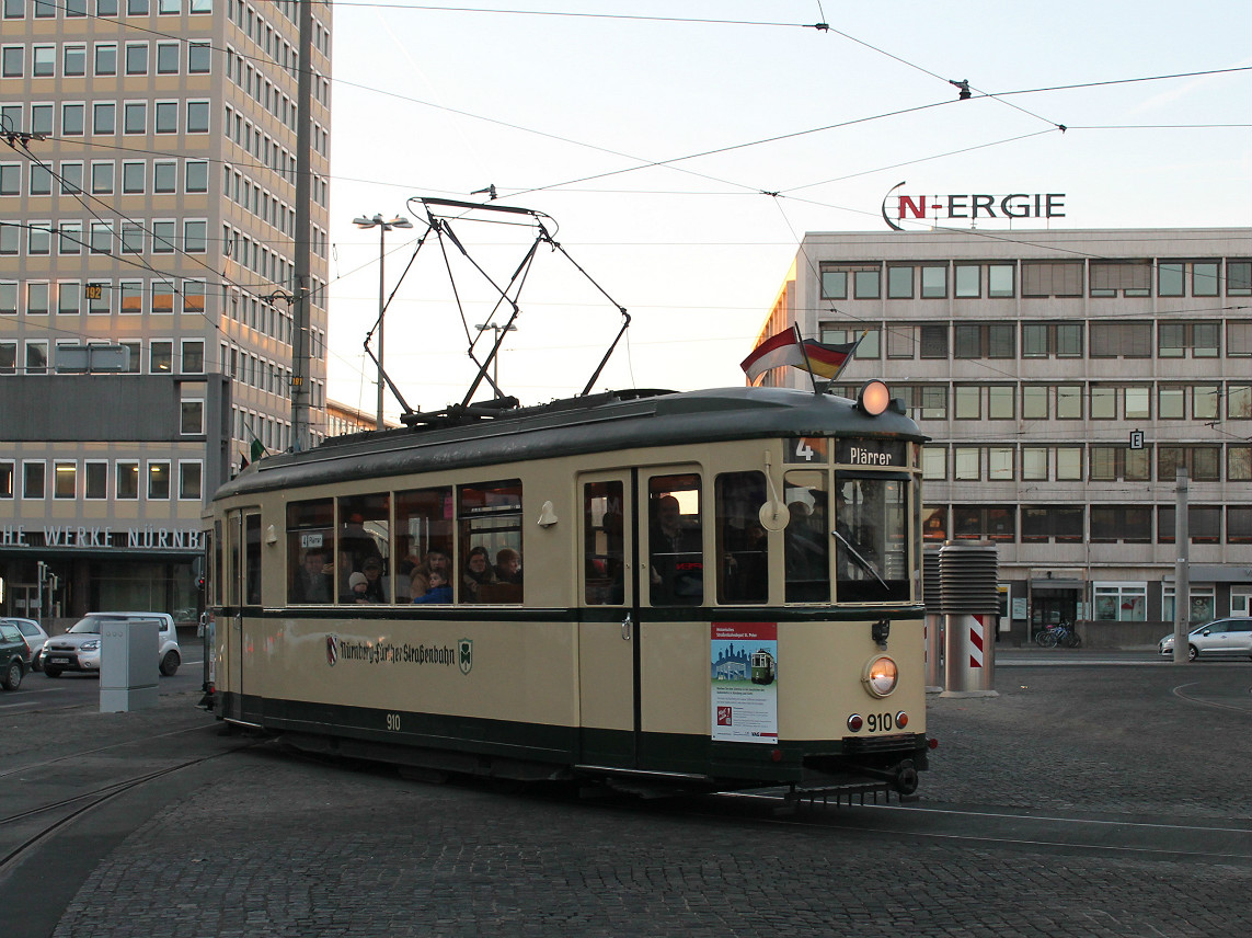 Nuremberg, Duewag T2 č. 910