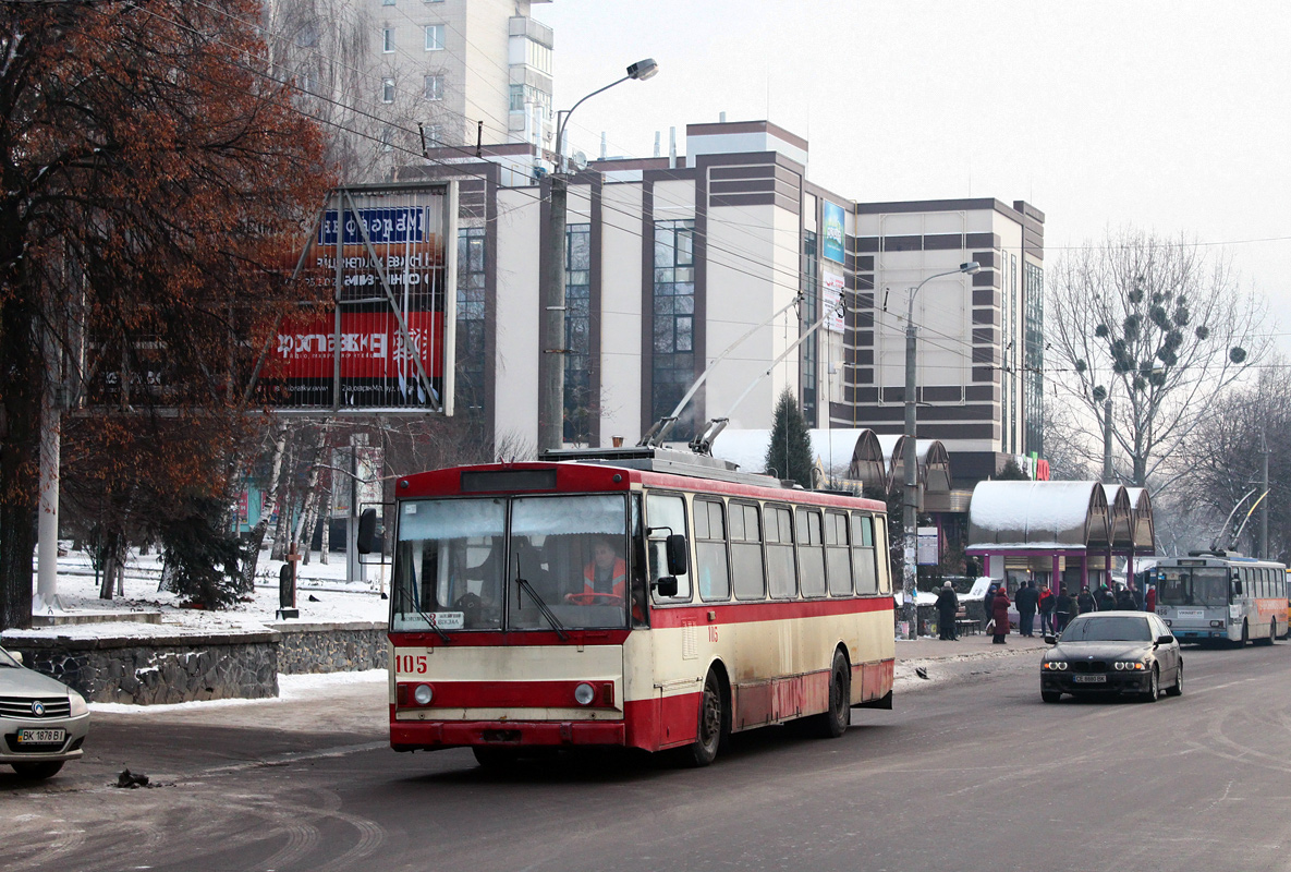 Ровно, Škoda 14Tr89/6 № 105