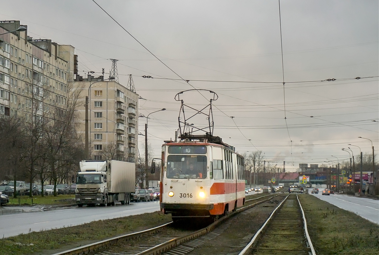 Санкт-Петербург, ЛВС-86К № 3016 Санкт-Петербург, ЛВС-86К № 3016