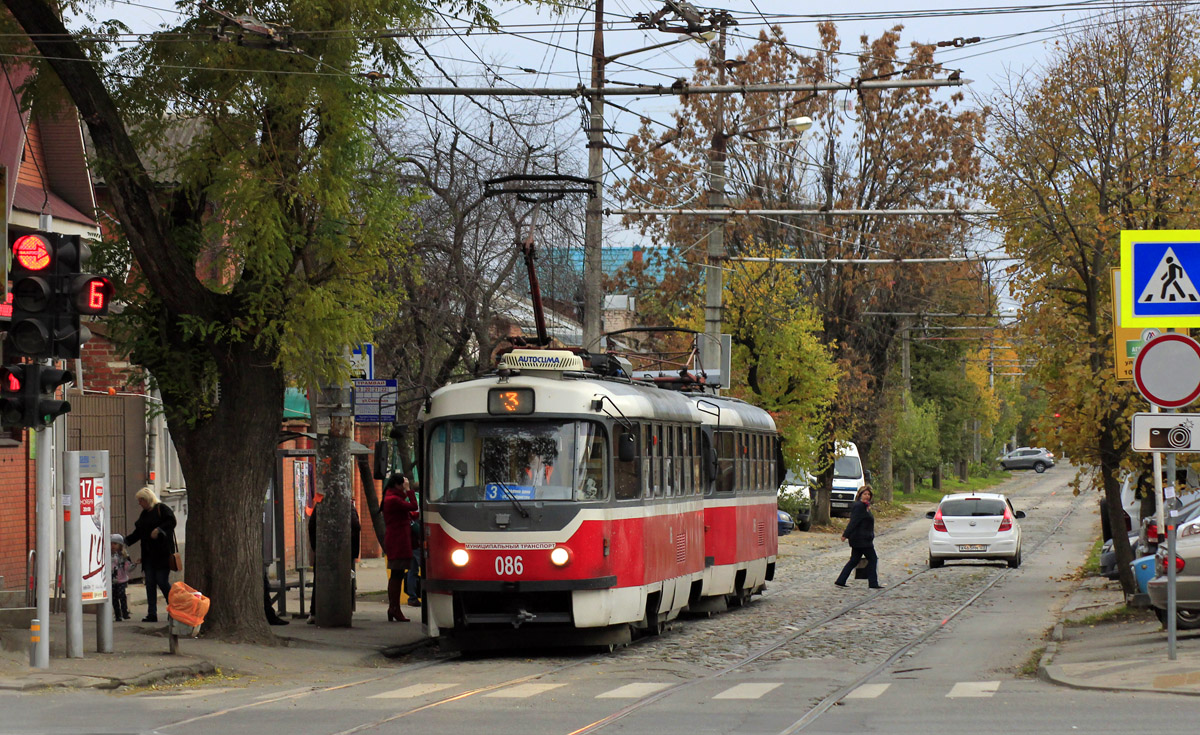 Краснодар, Tatra T3SU КВР ТМЗ № 086