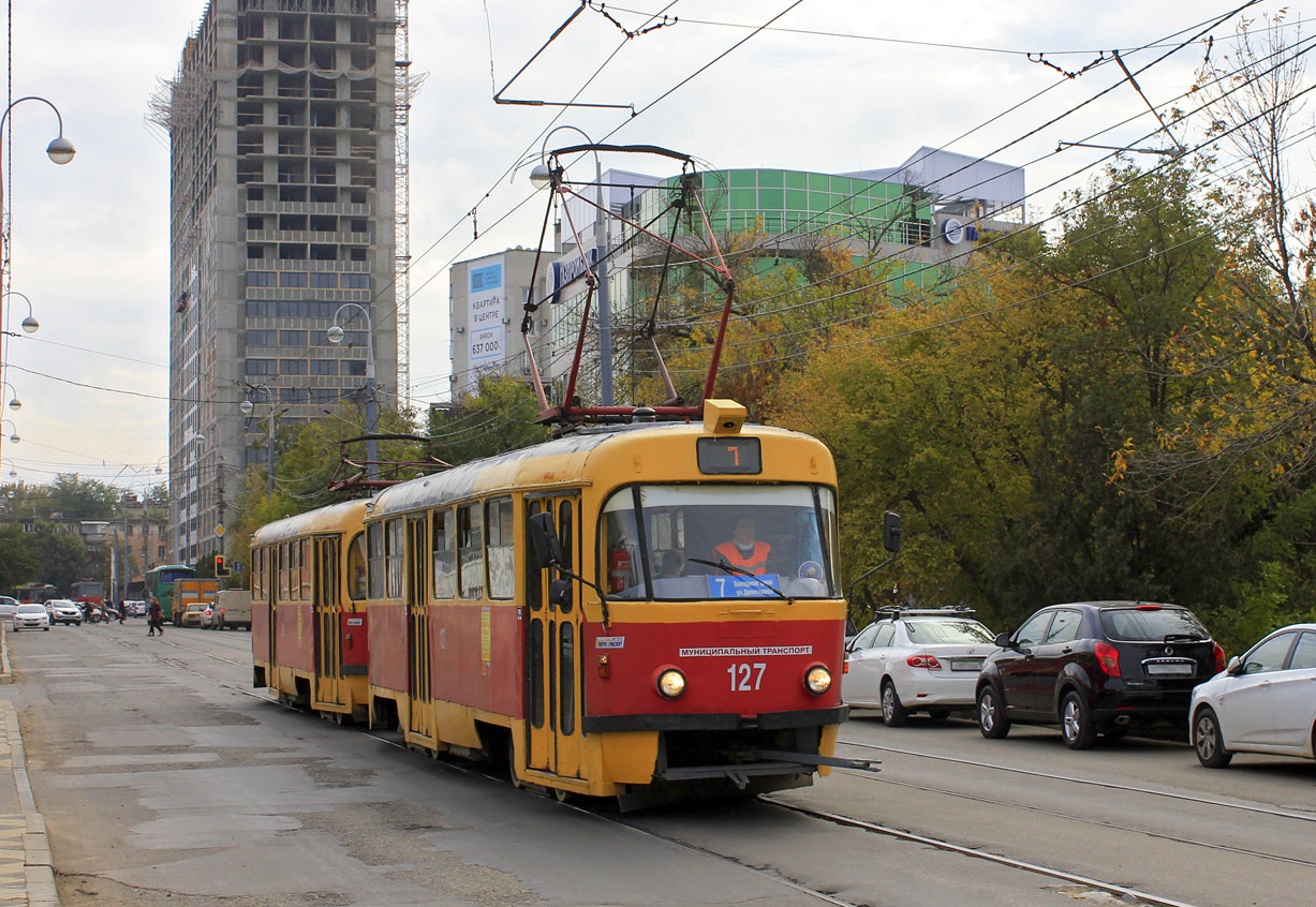 Краснодар, Tatra T3SU № 127