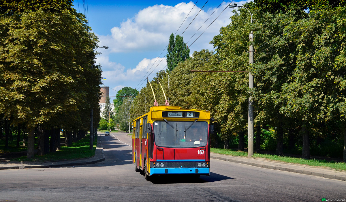 Rivne, Jelcz/KPNA PR110T № 167