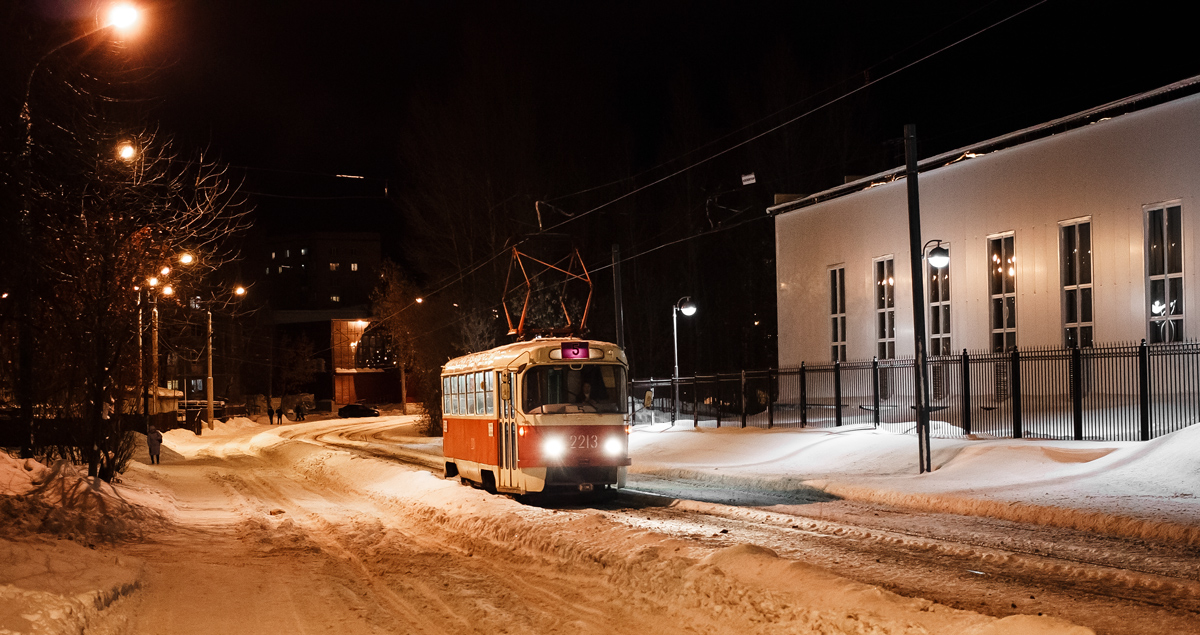 Ижевск, Tatra T3SU (двухдверная) № 2213