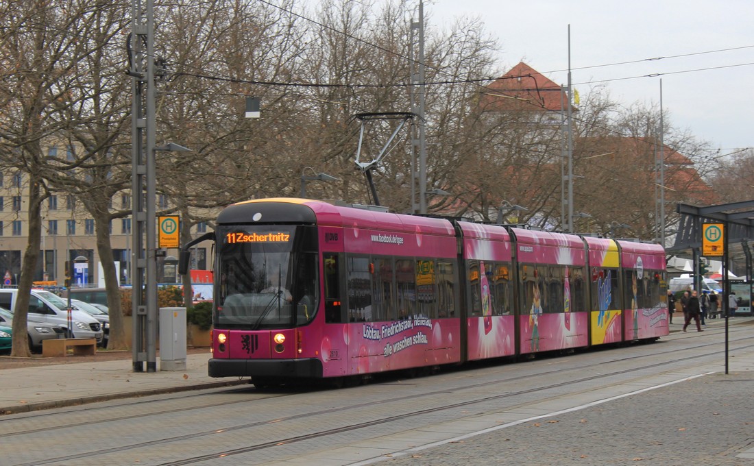 Дрезден, Bombardier NGT D12 DD № 2810