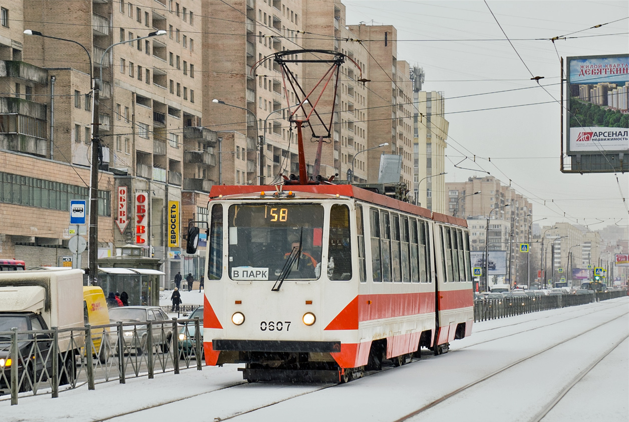 Санкт-Петербург, 71-147А (ЛВС-97А) № 0607