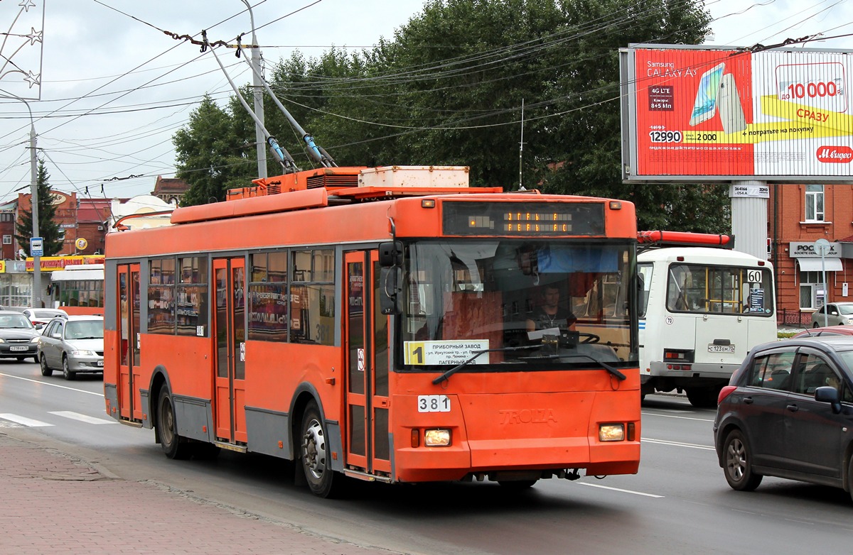 Томск, Тролза-5275.05 «Оптима» № 381