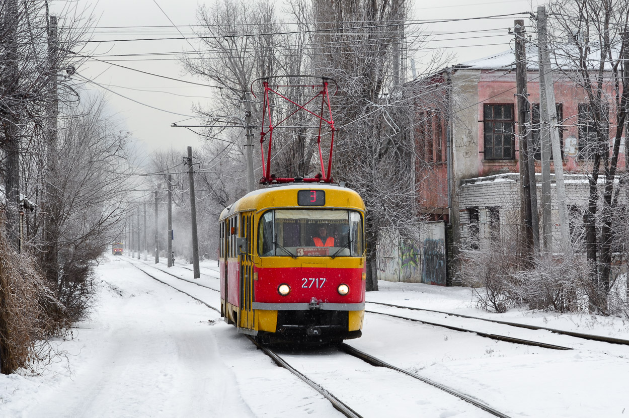 Волгоград, Tatra T3SU № 2717