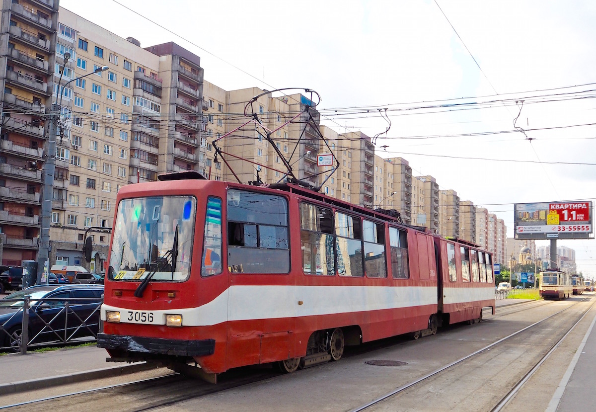 Санкт-Петербург, ЛВС-86К-М № 3056