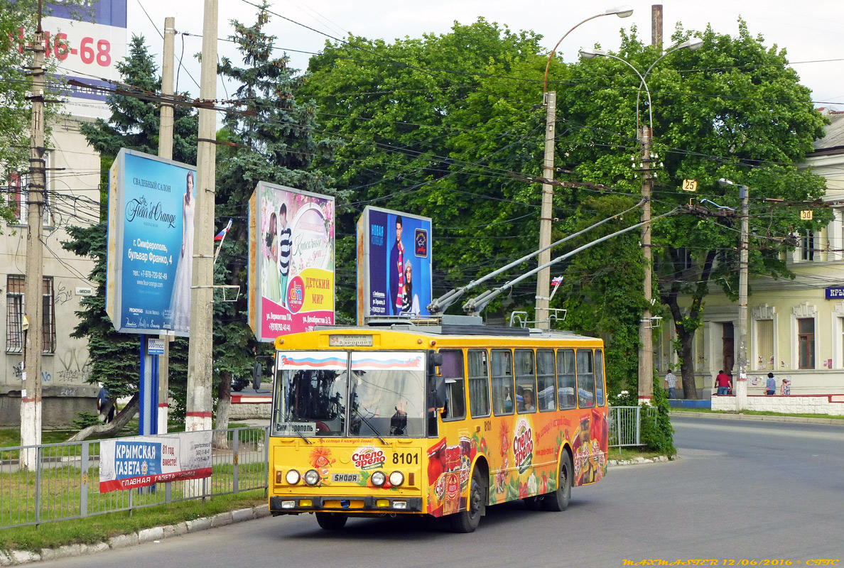 Крымский троллейбус, Škoda 14Tr89/6 № 8101