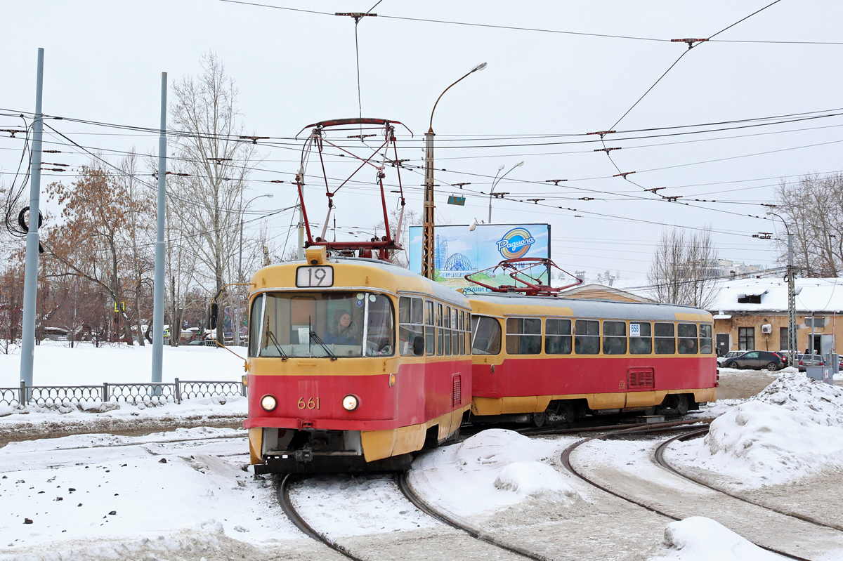 Екатеринбург, Tatra T3SU № 661