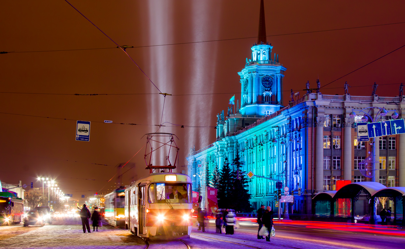 Екатеринбург, Tatra T3SU № 181