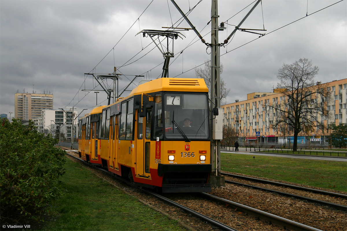 Warsaw, Konstal 105Na Br. 1366