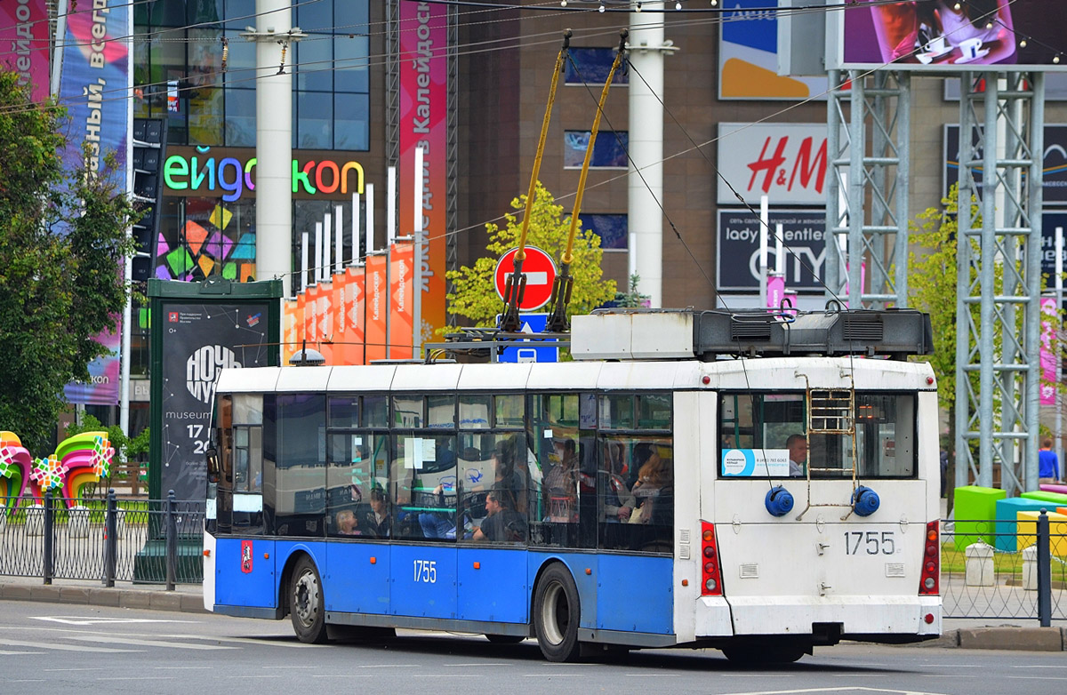 Москва, Тролза-5265.00 «Мегаполис» № 1755